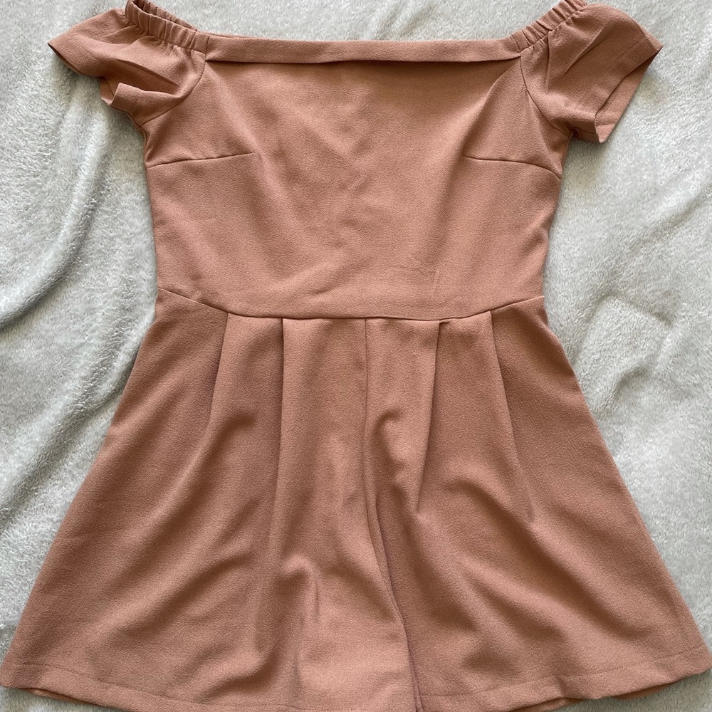 Off the shoulder romper